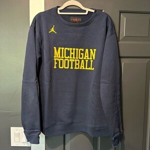 New Jordan ‘Michigan Wolverines’ Sweatshirt - size L